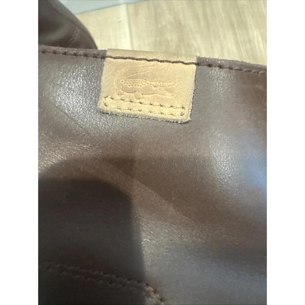 Men's Leather Lacoste Millard Chukka Boots Size 11‎ In Brown